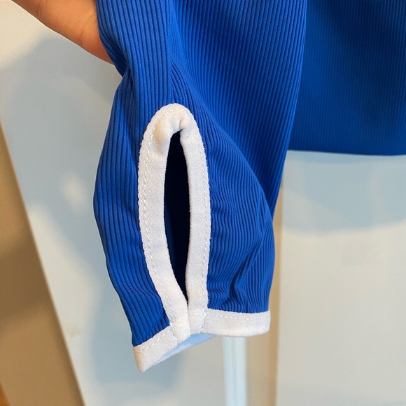 NWT Sun50 Ribbed Rash Guard UPF50+ Skin Cancer Foundation Recommended - Picture 6 of 12